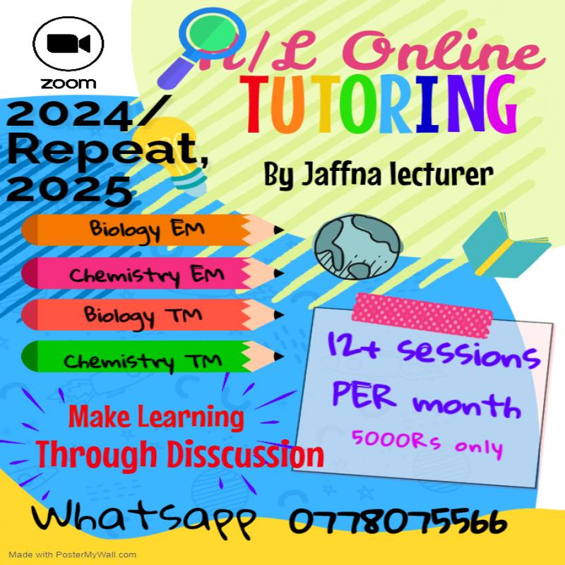 ZOOM Bio (pure) English Medium Group classes