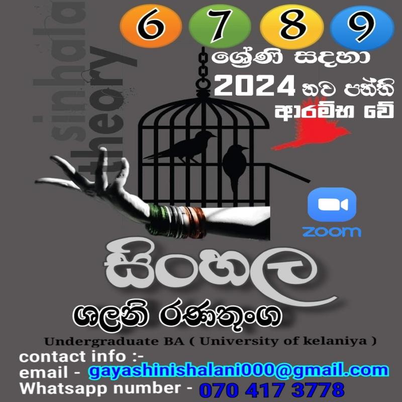 Sinhala & buddhism teacher