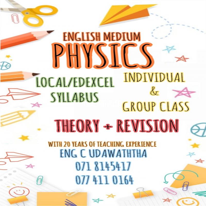 Physics   Local /Edexcel