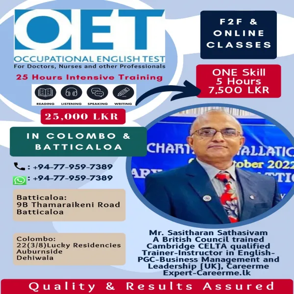 IELTS/PTE/OET Success Starts Here!