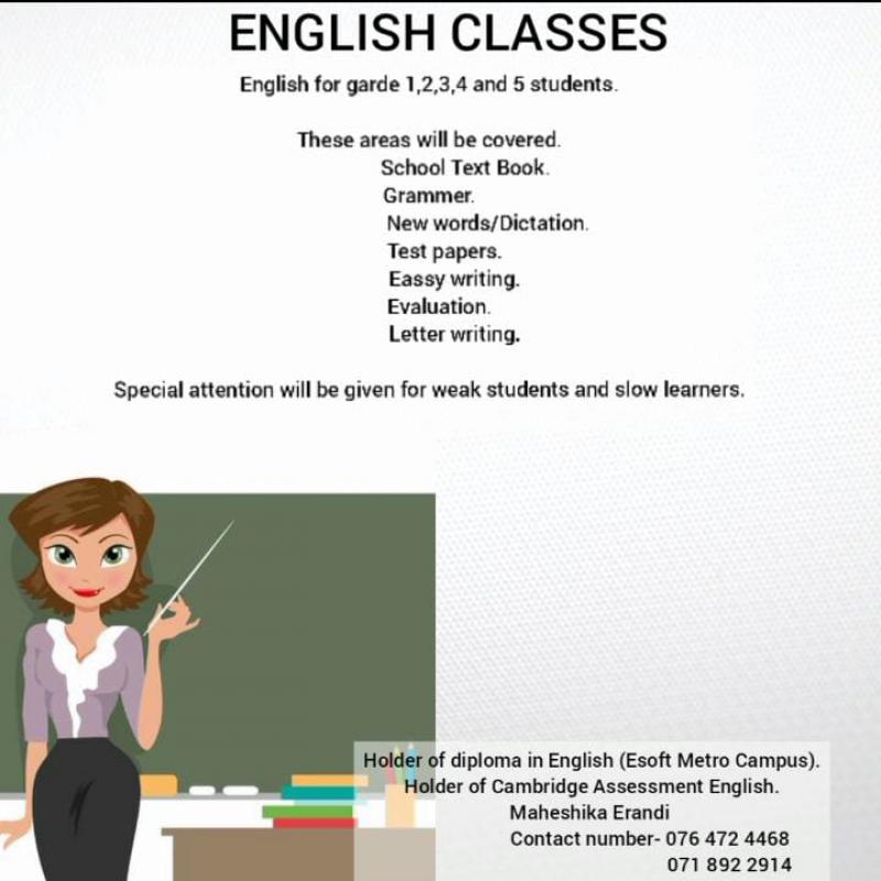 English classes