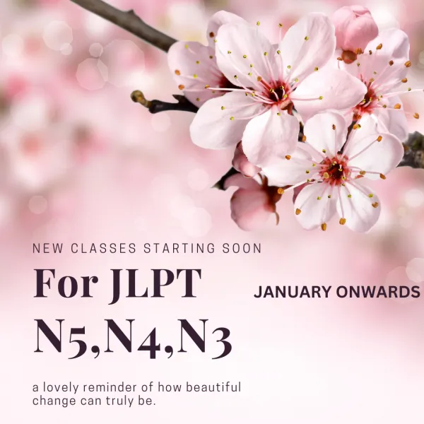 Japanese language classes for JLPT exams