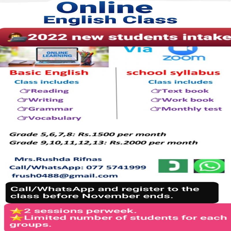 English Online Class