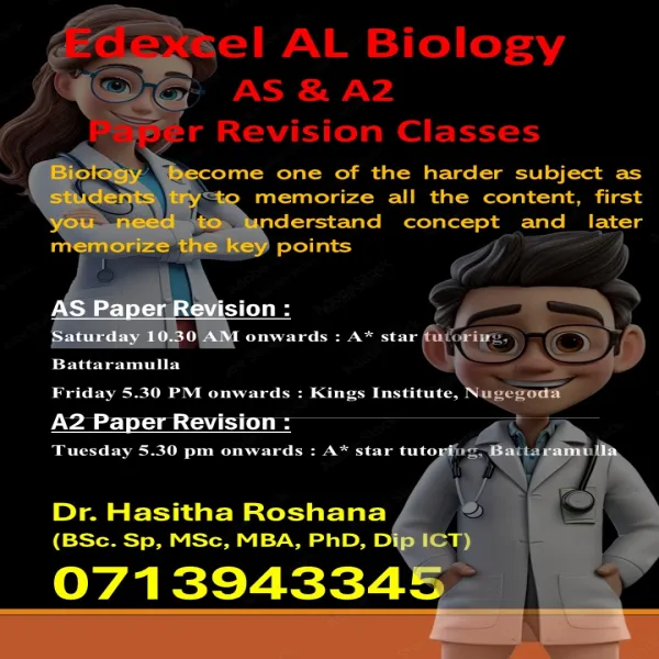 Biology AL Edexcel Paper Revision