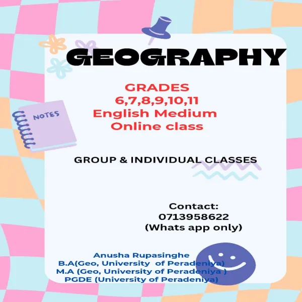 GEOGRAPHY ENGLISH MEDIUM ONLINE CLASSES FOR GRADES 6,7,8,9,10,11