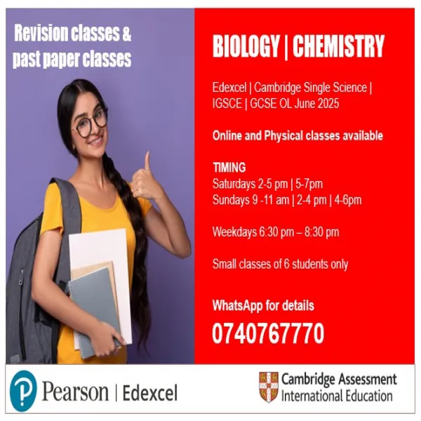 Edexcel / Cambridge Biology OL
