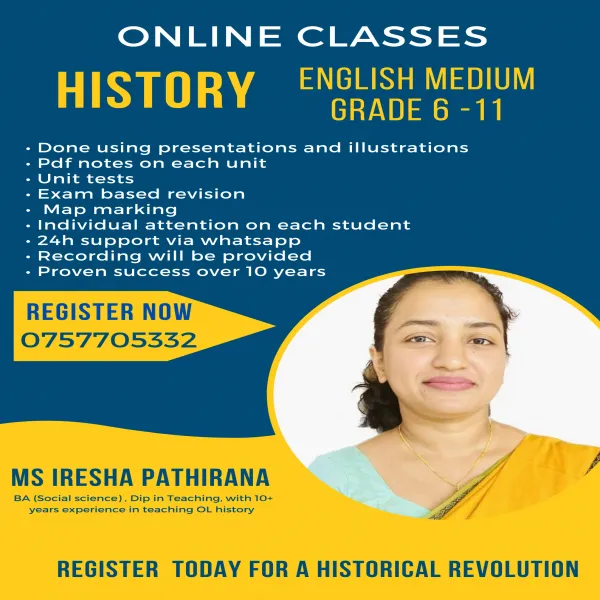 History English Medium class 6-11