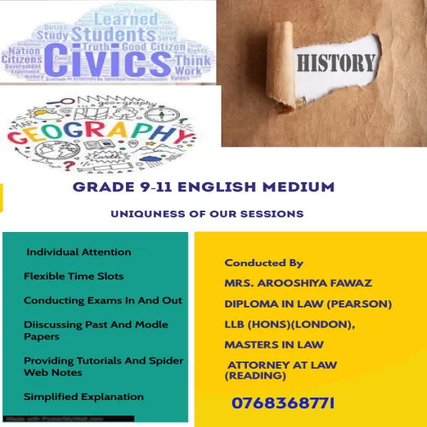 Conducting Session For History And Civics