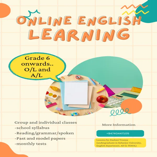 Online English classes