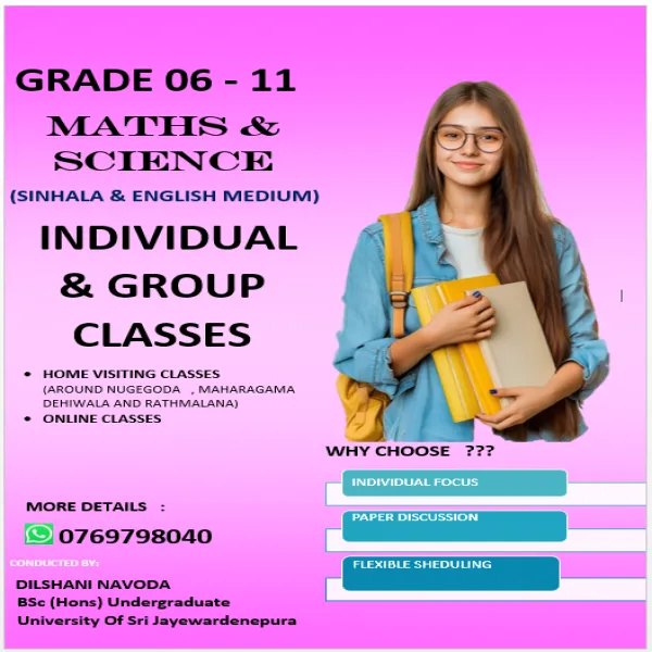 Grade 6 - 11 ( Science & Mathematics)