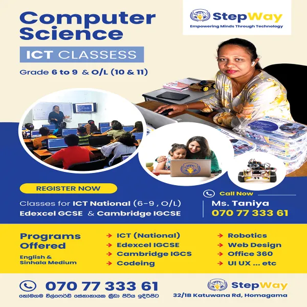 ICT for grade 6,7,8,9,10 ,11 & O/L-A/L students