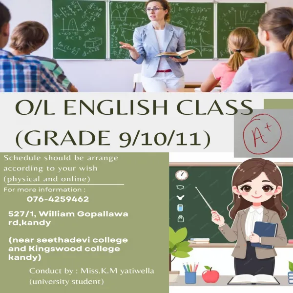 O/L English for grade 9/10/11