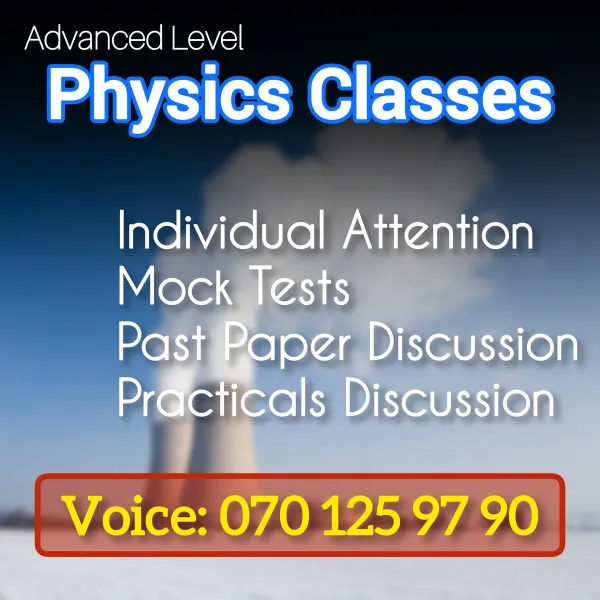 A/L Physics Clases