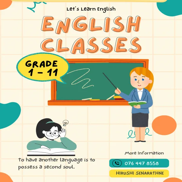English Classes in Kandy
