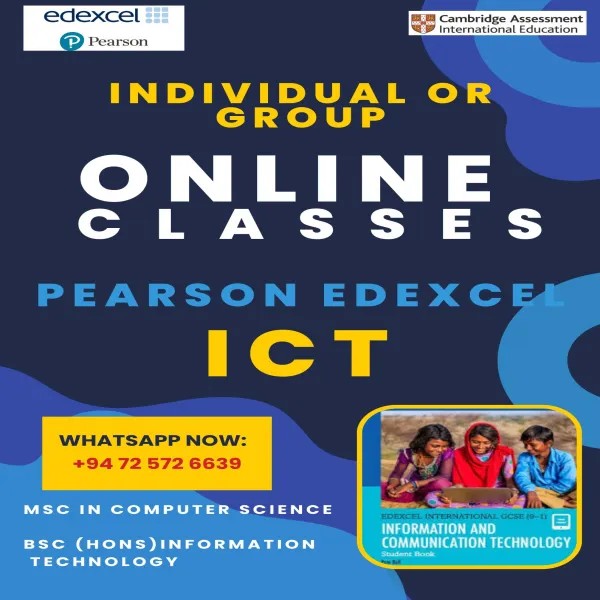 ICT, Computer Science or Information Technology Classes On