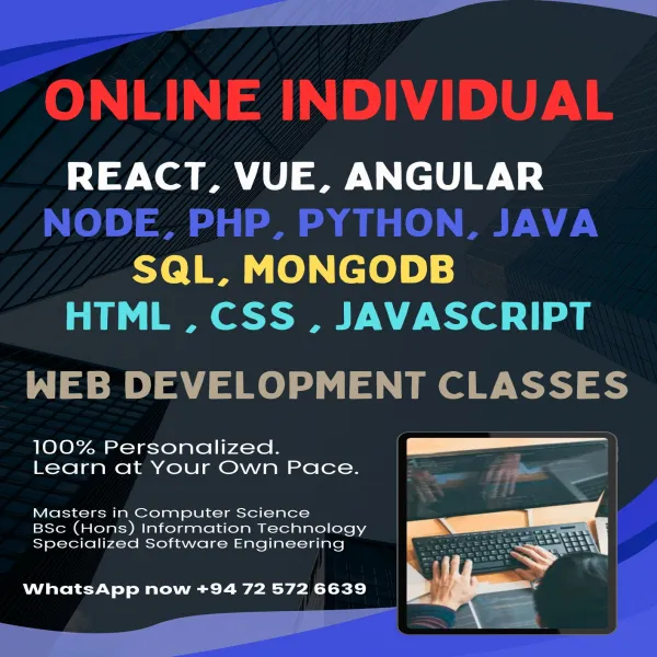 Your Web Development Journey Starts Here – Learn at Your Place!