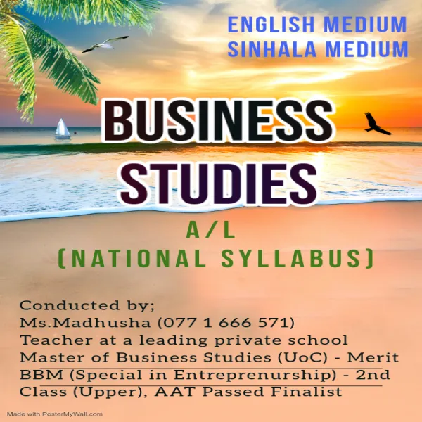 Grade 12/13 (Business Studies)
