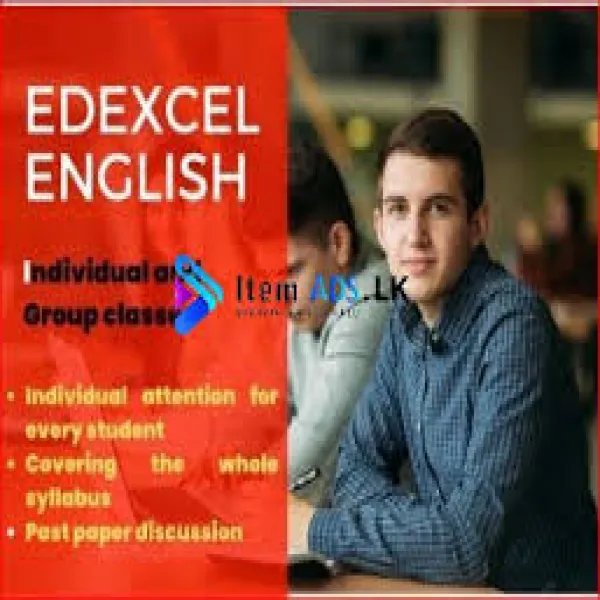 Online/home-visit individual English classes for edexcel & cambridge