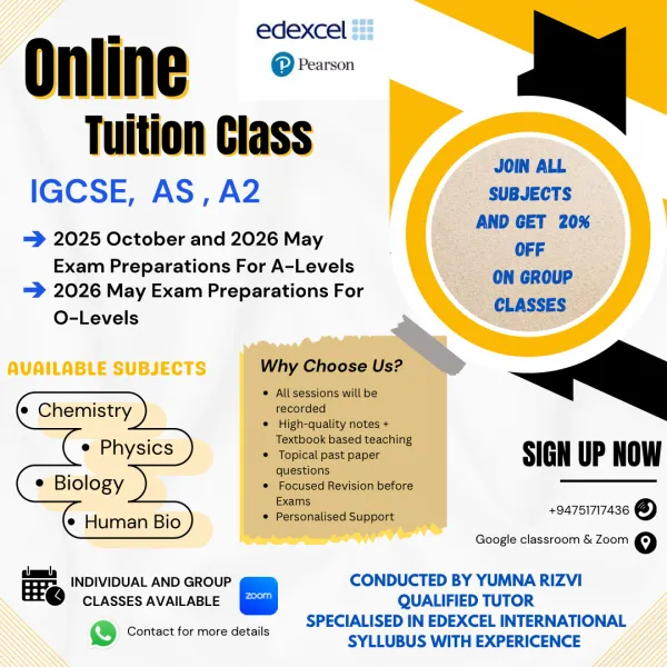 Edexcel Chemistry IGCSE, AS, A2