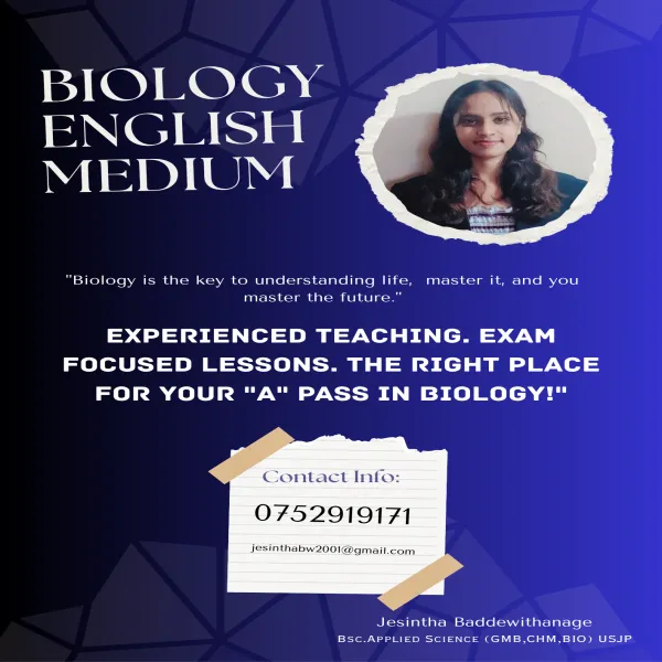English medium Biology