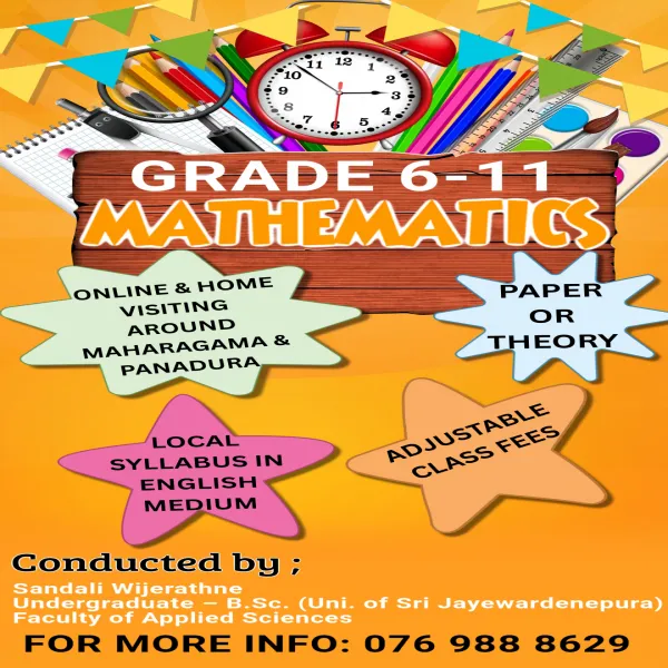 Grade 6-11 Mathematics