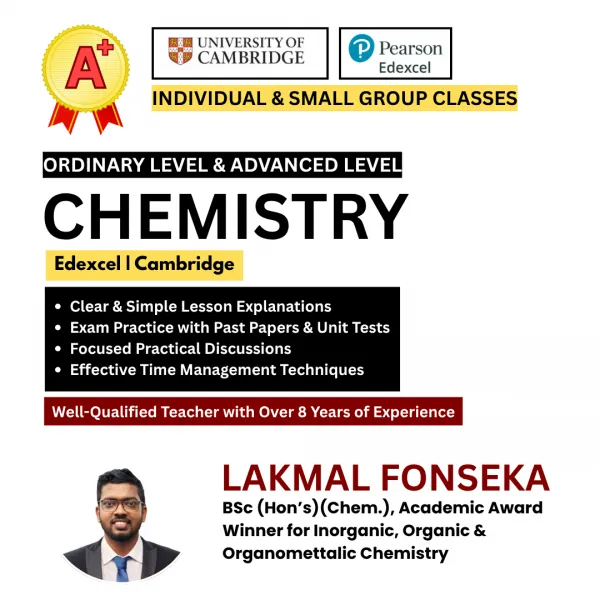 Chemistry - Edexcel/Cambridge - OL and AL