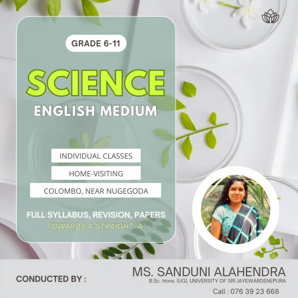 English Medium Science Classes