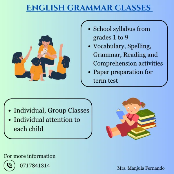 English Grammar Classes