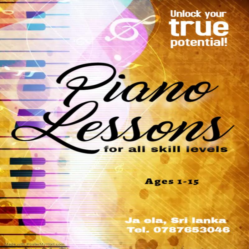 Piano lessons