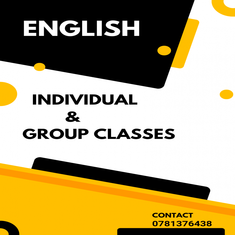 Individual and Group Classes on English