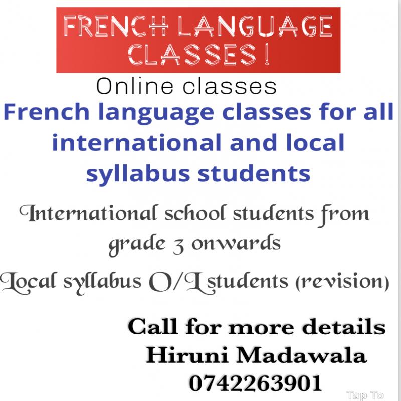 French language classes