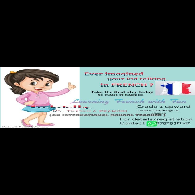 French & English classes